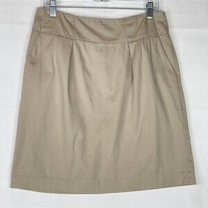 Elena Solano Women Beige Casual Pencil Skirt Size 6